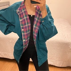 90s Teal Jacket
